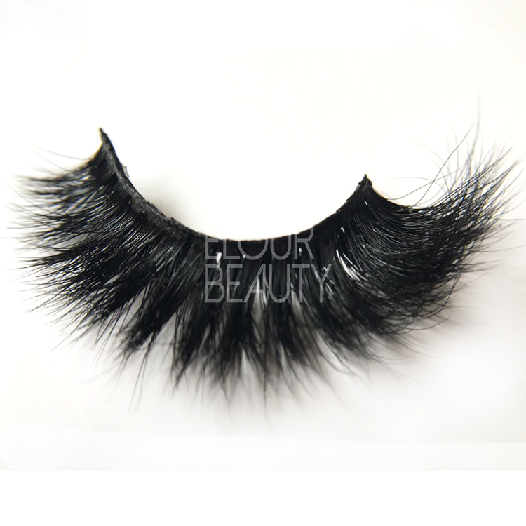 Factory supply mink 3D double eyelashes China EJ49